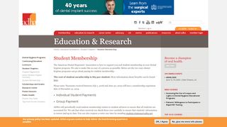 
                            2. Student Membership | ADHA - American Dental Hygienists ...