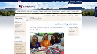 
                            9. Student Nursing Association - Walters State Community College