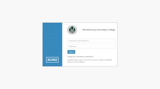 
                            1. Student Parent Portal - Montmorency Secondary College