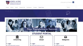 
                            2. Student Portal - AIBT