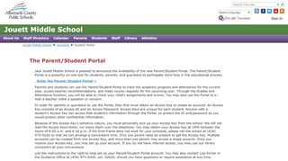 
                            4. Student Portal - Albemarle County Public Schools