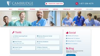 
                            5. Student Portal | Cambridge Institute of Allied Health ...