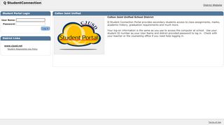 
                            8. Student Portal - Colton Joint Unified School District