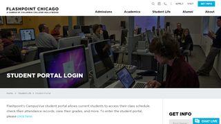 
                            9. Student Portal - Flashpoint Chicago