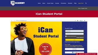 
                            8. Student Portal | iQ Academy