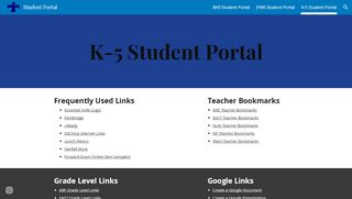 
                            1. Student Portal - K-5 Student Portal - Google Sites