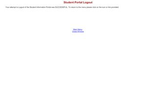 
                            2. Student Portal Login Logout