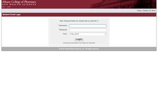 
                            2. Student Portal Login - My ACPHS