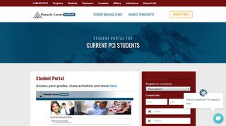 
                            1. Student Portal - Pinnacle Career Institute