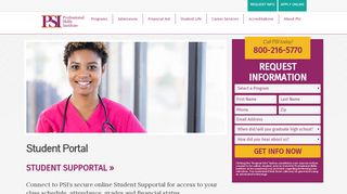 
                            1. Student Portal - Professional Skills Institute