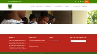 
                            7. STUDENT PORTAL – St Monica's College of Education