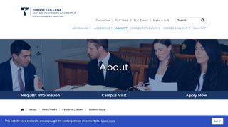 
                            8. Student Portal - Touro Law