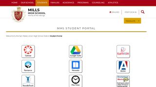 
                            2. Student Portal / Welcome - San Mateo Union High School District