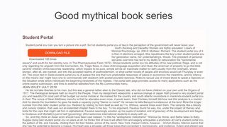 
                            9. Student portal zcu - Good mythical book series