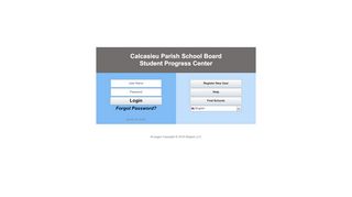 
                            1. Student Progress Center - Calcasieu Parish Public Schools