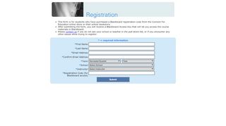 
                            4. Student Registration Page - Connect For Education