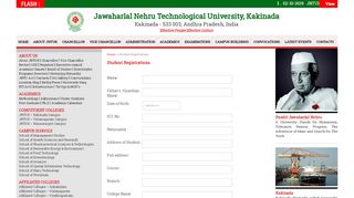 
                            6. Student Registrations | JNTU kakinada