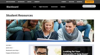 
                            5. Student Resources | Blackboard