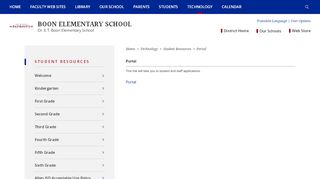 
                            4. Student Resources / Portal - Allen ISD