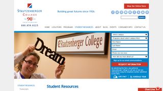 
                            5. Student Resources | Stautzenberger College