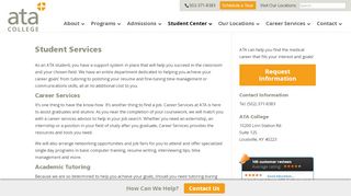 
                            1. Student Services - ATA College