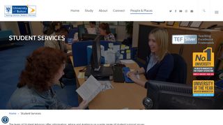 
                            8. Student Services | University of Bolton