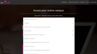 
                            8. Student Sign In | Online learning platforms - GetSmarter