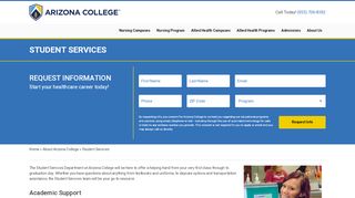 
                            1. Student Support Services & Success Center | Arizona College