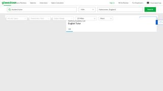 
                            7. Student tutor Jobs in Halesowen, England | Glassdoor
