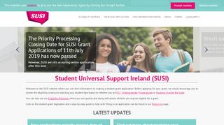 
                            7. Student Universal Support Ireland [SUSI] : SUSI