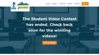 
                            5. Student Video Contest for BBB Dallas and North …