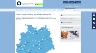 
                            8. Studentenberatung - studenten.apobank.de