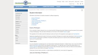 
                            6. StudentInfo < SE < Wiki - mi.fu-berlin.de