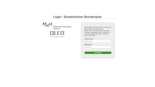 
                            4. Studentischer Stundenplan - FACTScience Login