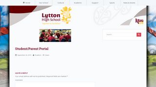 
                            1. Student/Parent Portal – Lytton High School