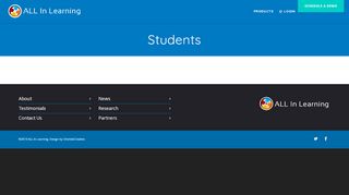 
                            6. Students - All In Learning