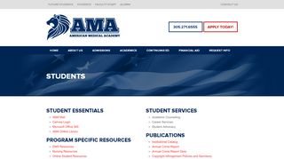 
                            6. STUDENTS - American Medical Academy