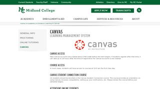 
                            5. Students ? Canvas ? Login - Midland College