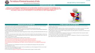 
                            4. students click here to proceed - ICAI