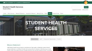 
                            5. Students - Health - About - UAB
