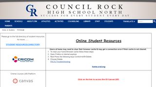 
                            7. Students / Homepage - Council Rock School District