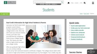 
                            7. Students - Ivy Tech Community College of Indiana