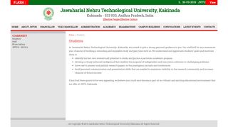 
                            3. Students | JNTU kakinada