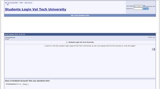 
                            6. Students Login Vel Tech University - 2018 2019 …