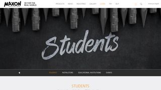 
                            4. Students - MAXON | 3D FOR THE REAL WORLD