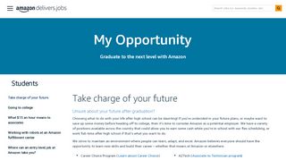 
                            7. Students - My Opportunity at Amazon