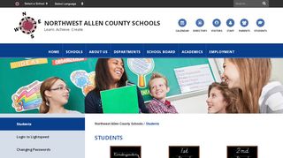
                            3. Students - Northwest Allen County Schools