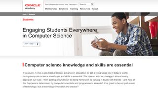 
                            4. Students | Oracle Academy