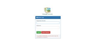 
                            2. Students Portal - kirinyaga University: Login