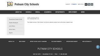 
                            5. Students - Putnam City Schools